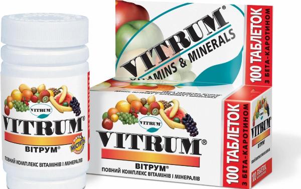 витрум - витамины для спины